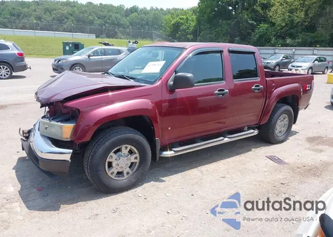 2007 Chevrolet Colorado Lt из США, поврежденный, VIN 1GCDT13E878146728